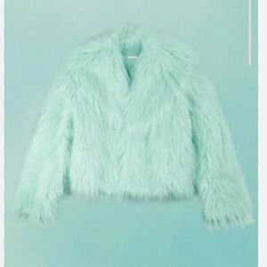 Taylor Swift Life of a Showgirl faux fur coat